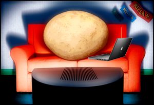 Couch Potato Job Searcher