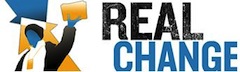Real Change Logo