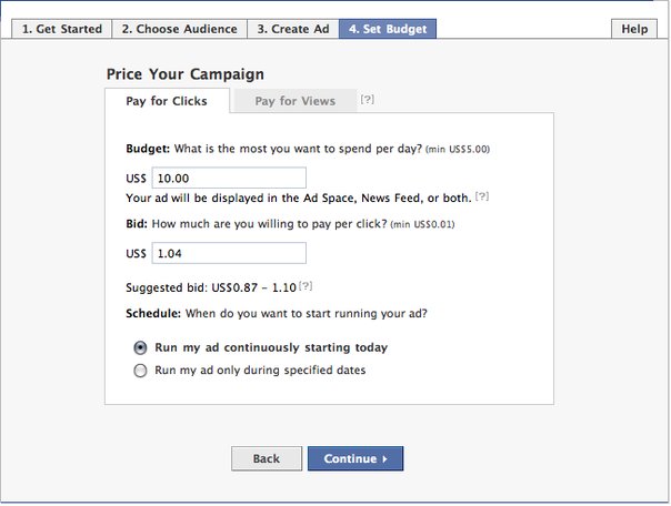 Set Your Facebook Ad Budget